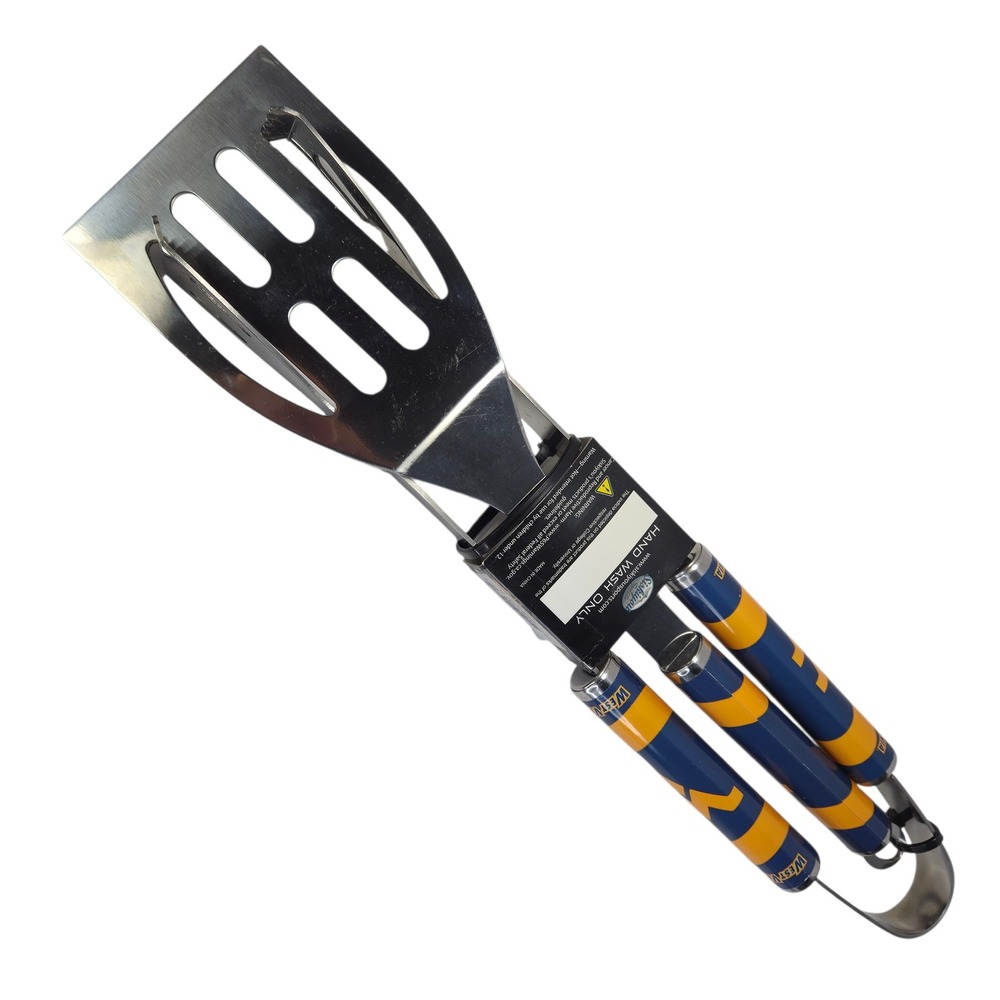 Siskiyou Sports West Virginia Mountaineers 2 Piece BBQ Grilling Tool Set Tongs